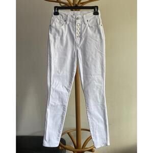 Good American Women's White Denim Jeans Size 4 / 27